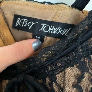 Lace Midi Strap Dress